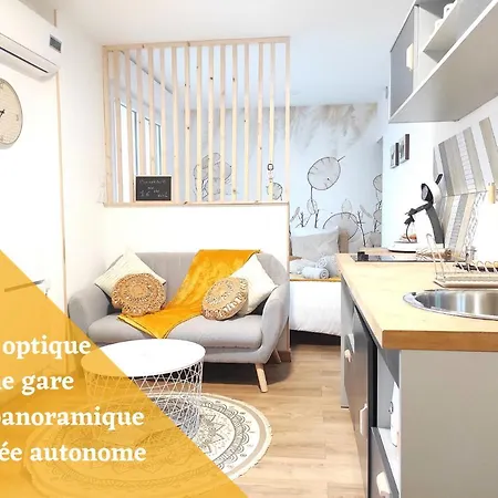 ☆ 16eme Ciel ☆ Proche Gare ☆ Vue Panoramique ☆ Clim. Apartment Toulouse